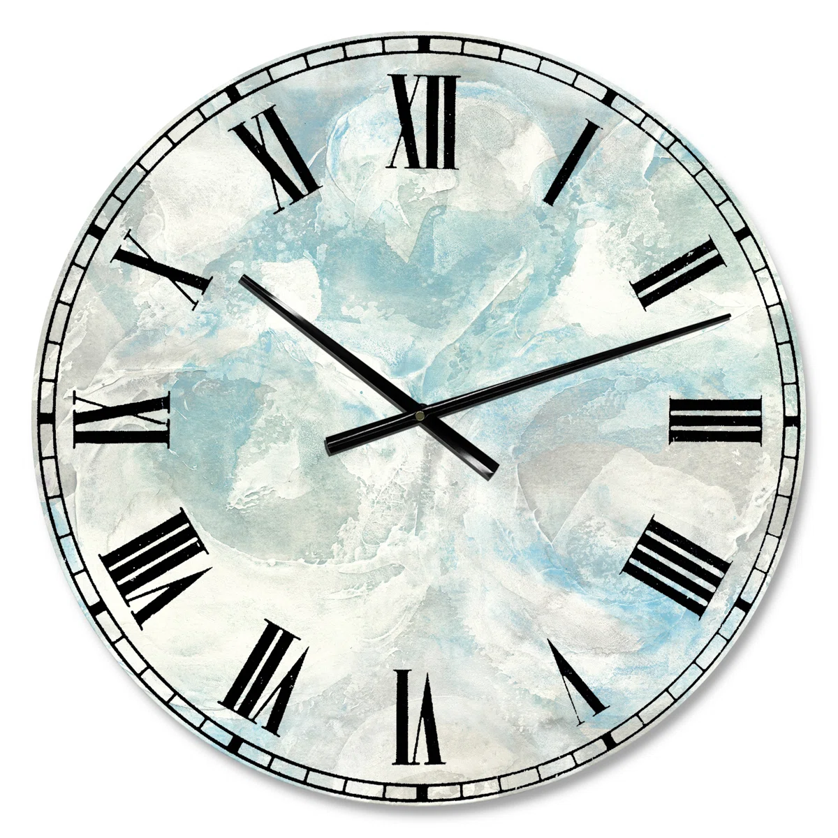 Pale Blue Shade III - Coastal wall clock - Image 3