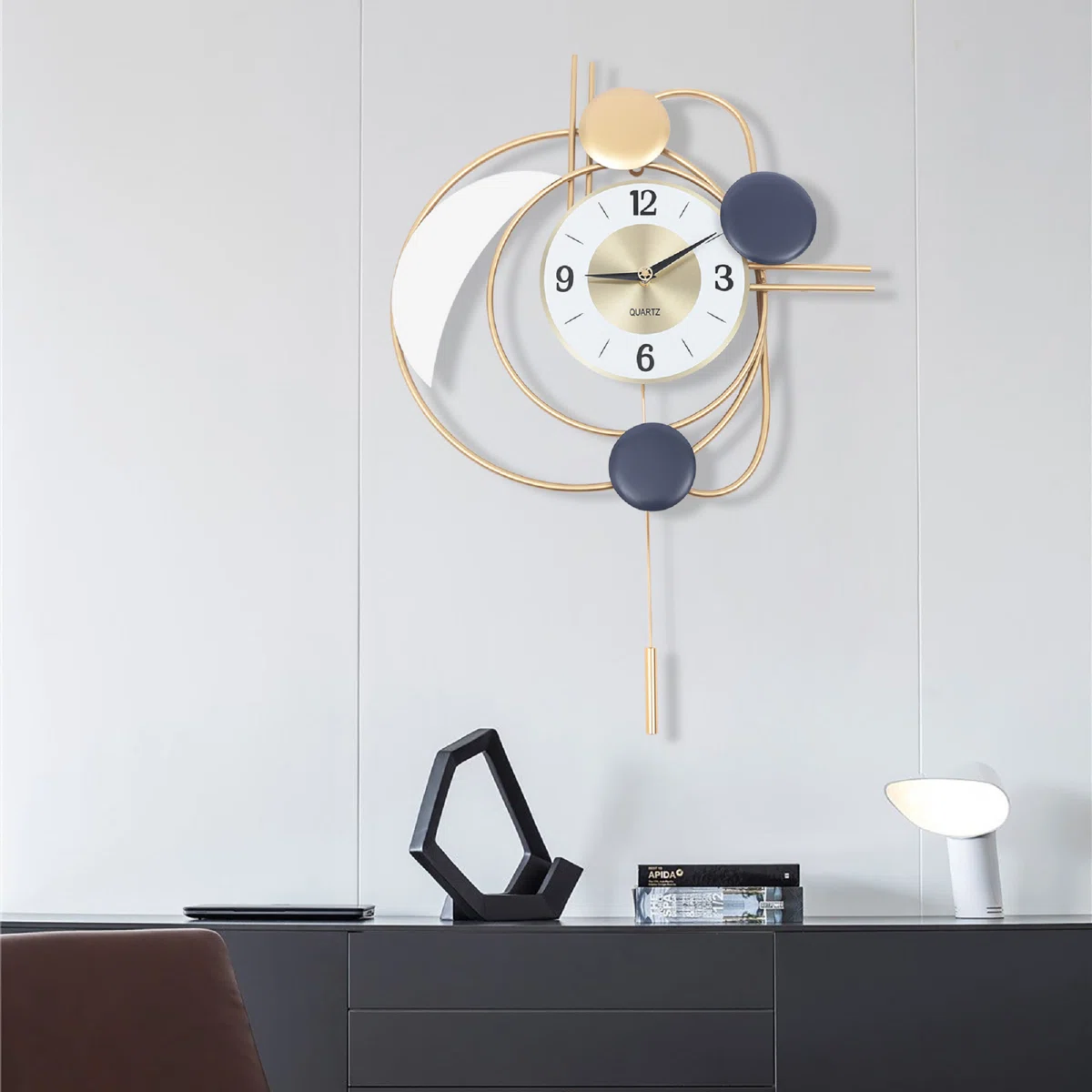 Selatin Metal Wall Clock - Image 4